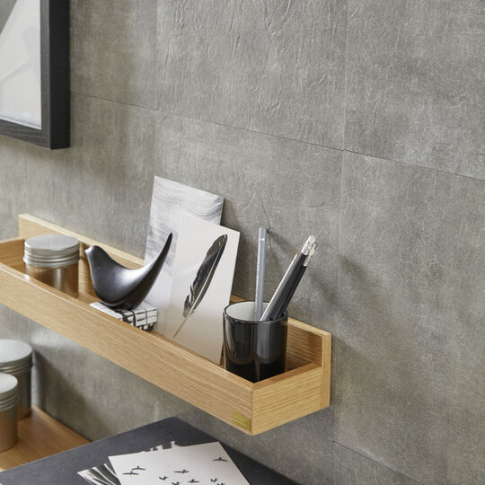 selbstklebende Wandfliesen Wall Tiles Solid Concrete (6er Set) image number null